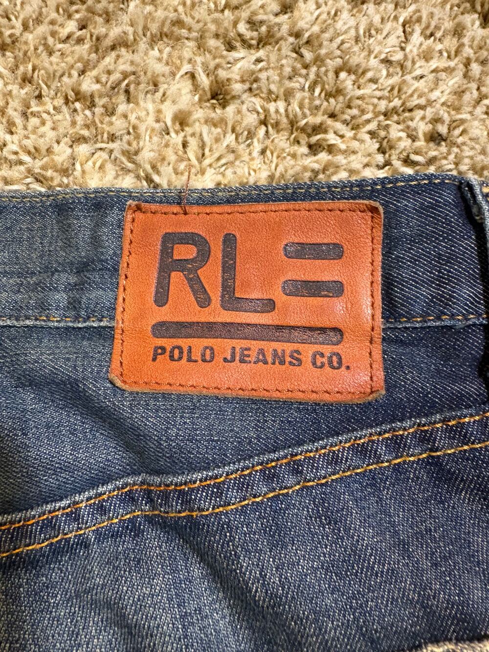 Ralph Lauren RL Relaxed Fit Straight Jeans Size 33x30